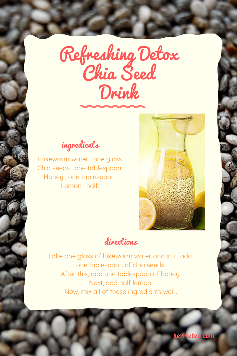 Refreshing Chia Seed Drink
